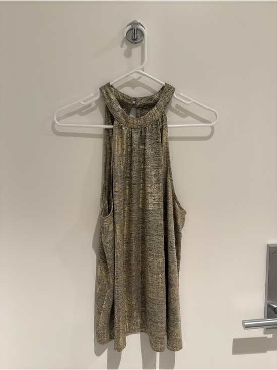Sunday in Brooklyn Tops - NEW Anthropologie Sleeveless Metallic Top